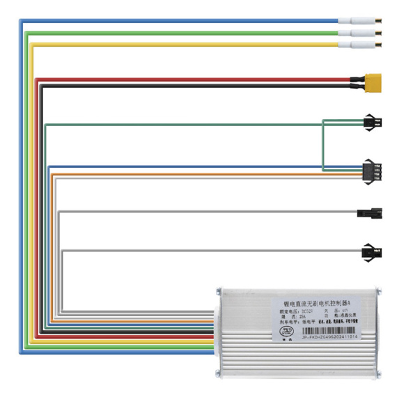 Controladora 52V 25A 800W-A LCD JP [J&P]
