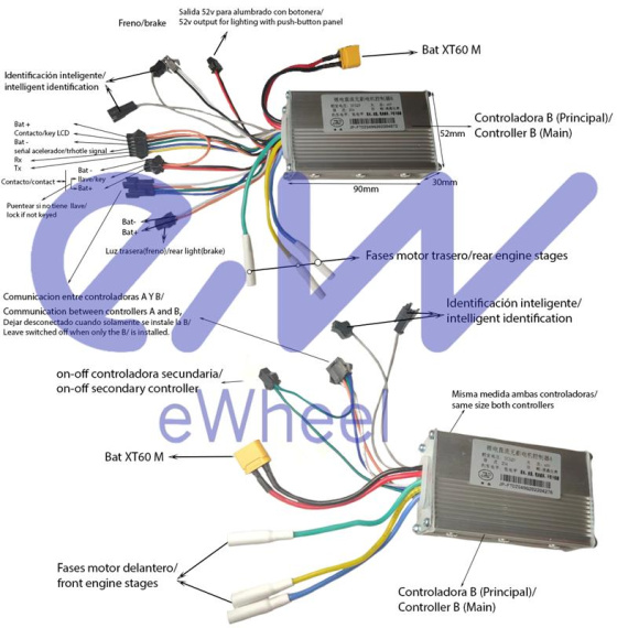 52V 25A 800W-A LCD JP [J & P] Controller