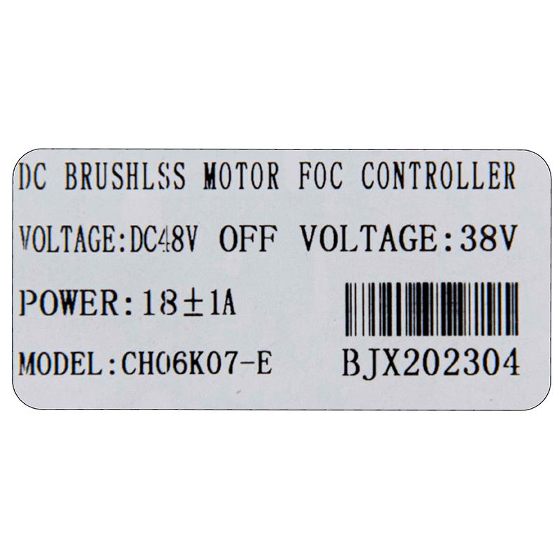 48V 18A 800W Steuergerät für Ecoxtrem