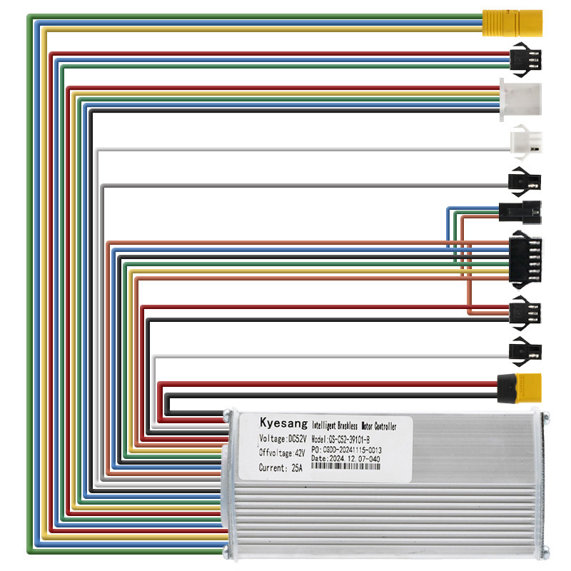 52v 25A 1200w-B LCD QS-S4 Regelaar Kyesang