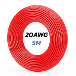 Cavo rosso 20 AWG - 5M