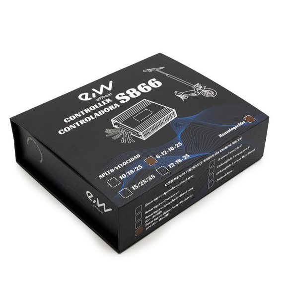 48V 23A 800W 6-12-18-25km/h (MIT Begrenzungskabel) Smartgyro Speedway/Rockway zugelassen