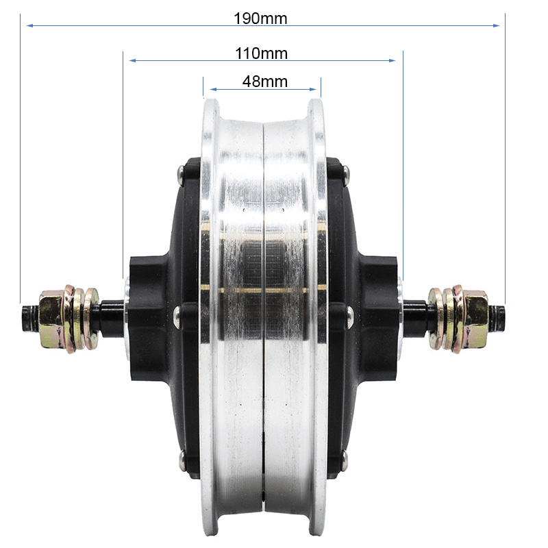 Motor 52V 1200W 6/B38 KuKirin G3 Pro – kurzes Kabel