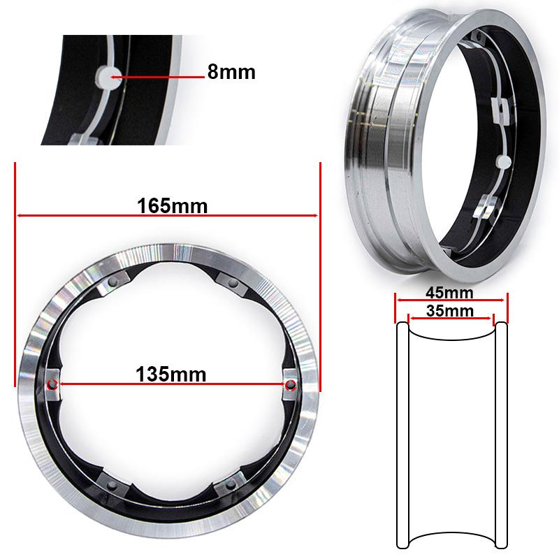 6/B34mm motorvelg voor Dualtron Eagle/Victor Minimotoren