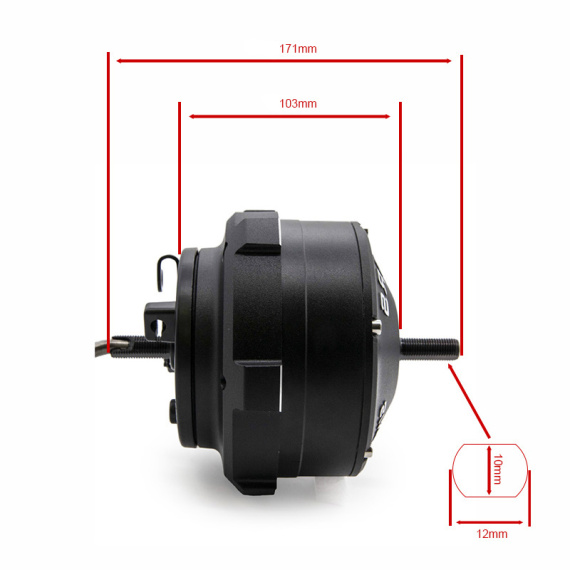 Motor 52V 735W 6.1/B34 for Dualtron Mini [Minimotors]