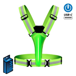 Reflective vest with light EWRV006