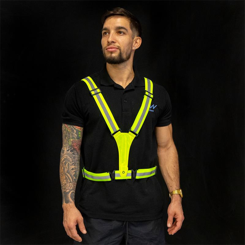 Reflecterende vest met licht EWRV006