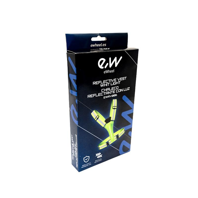 Gilet riflettente con luce EWRV006