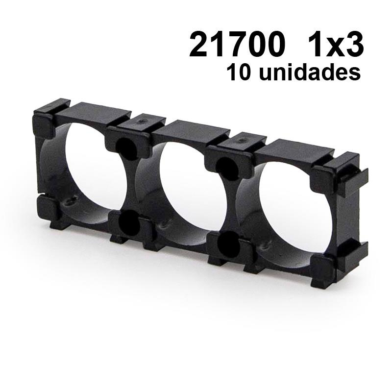 Baterienhalter 21700 1x3 - 10 Stk