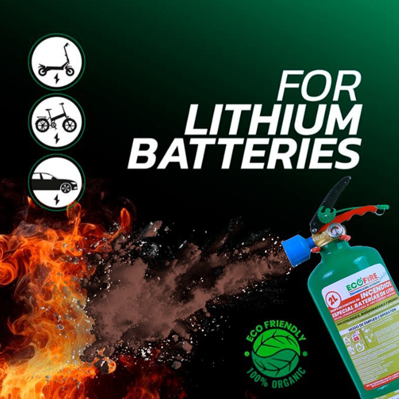 Estintore dielettrico per batterie