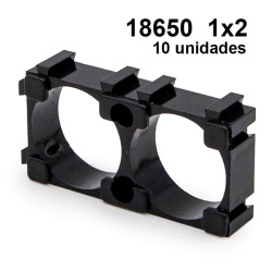Battery bracket 18650 1x2 - 10 Pcs