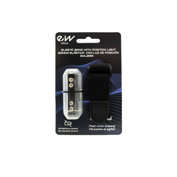 Cinghia elastica con luce LED in movimento EWL009 - Non necessita batteria