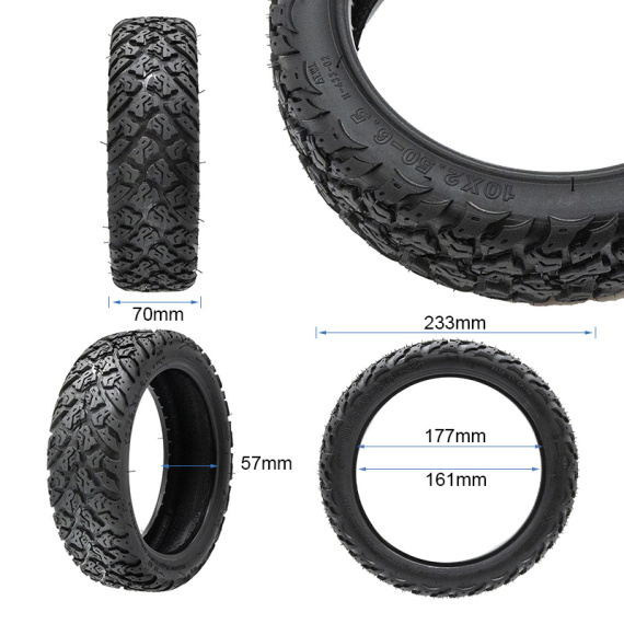 Off-road tubeless band 10x2.5-6.5