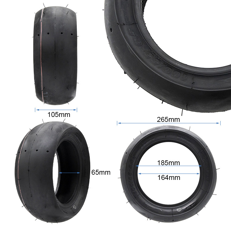 Schlauchloser Slick-Reifen 100/55-6.5 [Xuancheng]