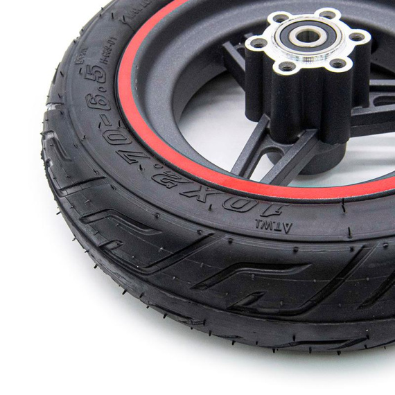 Jante 6,5"/B50 rouge pour Smartgyro et Zwheel