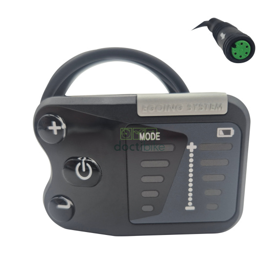 Display LED Elektrofahrrad E-Going 26W USB Port