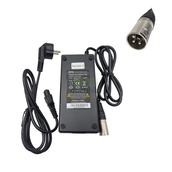 Chargeur 36V Phylion Version 2 avec embout de charge