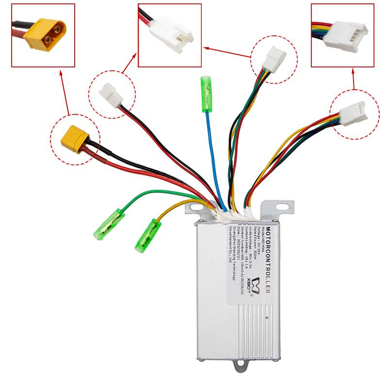 Elektronische kit 36V 350W Max G30 schermtype