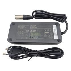 D-Power 36V charger (42V output) 2Ah XLR male for lithium-ion batteries