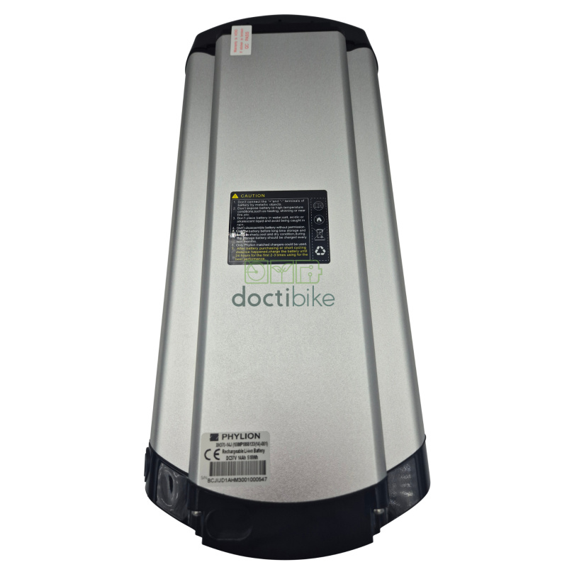 Batteria WALL E 36 V 10 Ah Phylion e - 2 poli di scarica - XH370-10J