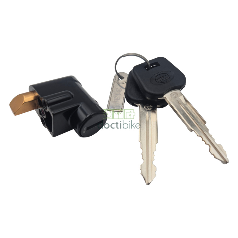Pytes Battery Lock Arcade, 2 keys, LG70 - Doctibike