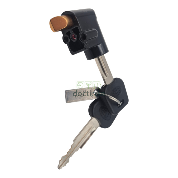 Pytes Battery Lock Arcade, 2 keys, LG70 - Doctibike