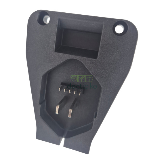Cable motor to battery pack Phylion "BN18", 300mm (internal wu) drive Alu vue de  l'embout côté batterie
