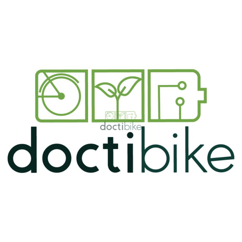 E-Bike crankstel zwart FC-UT600-ISIS 170mm met kettingblad