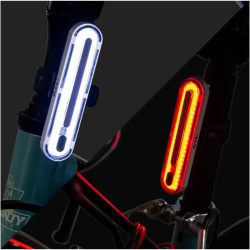 Juego de luces led frontal y trasera recargable EWL002 de alta potencia