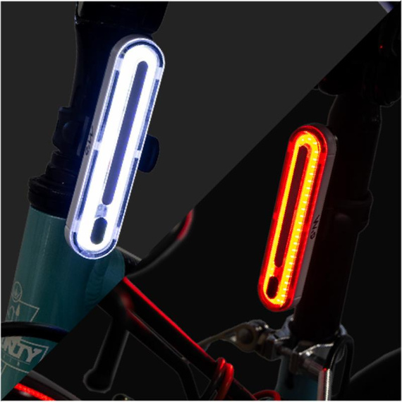 Kit de feux avant et arrière LED rechargeables haute puissance EWL002