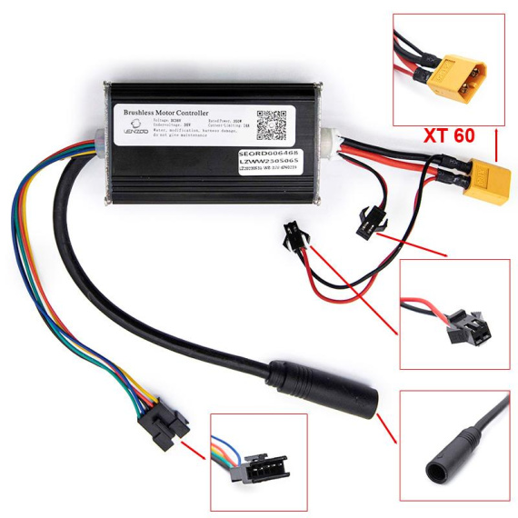 Elektronische kit KC10 36V 14A 350W voor het nieuwe Kugoo S1 model [Kugoo] [Kugoo