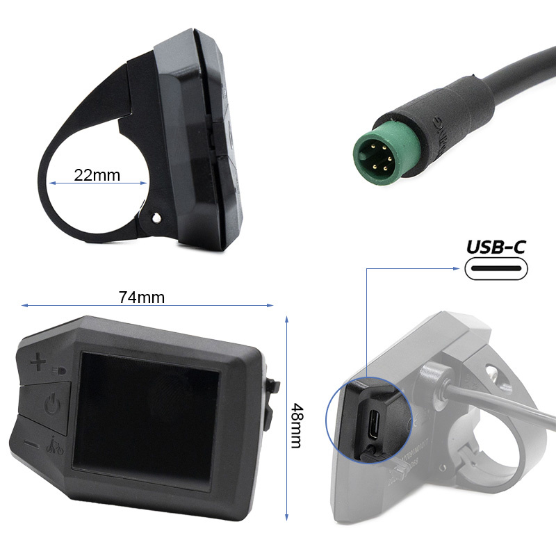 Kit elettronico per bicicletta EWEBK-001