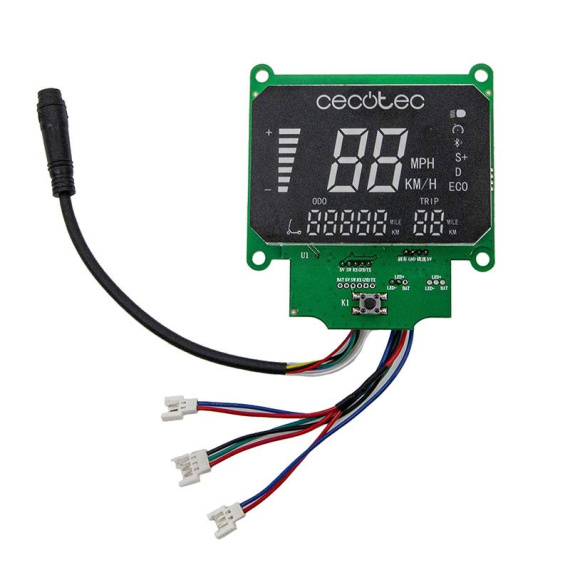 Kc4 48V 25A 1200W kit elettronico per Cecotec Bongo Z (connettore XT90) [Cecotec]