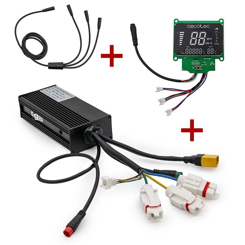 Elektronische kit KC4 48V 25A 1200W voor Cecotec Bongo Z (Stekker XT90) [Cecotec] [Cecotec