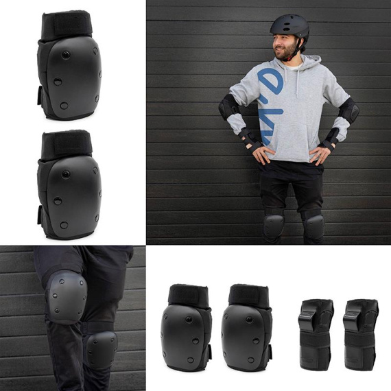 Kit protección articulaciones L - Rodilleras, Coderas y Muñequeras