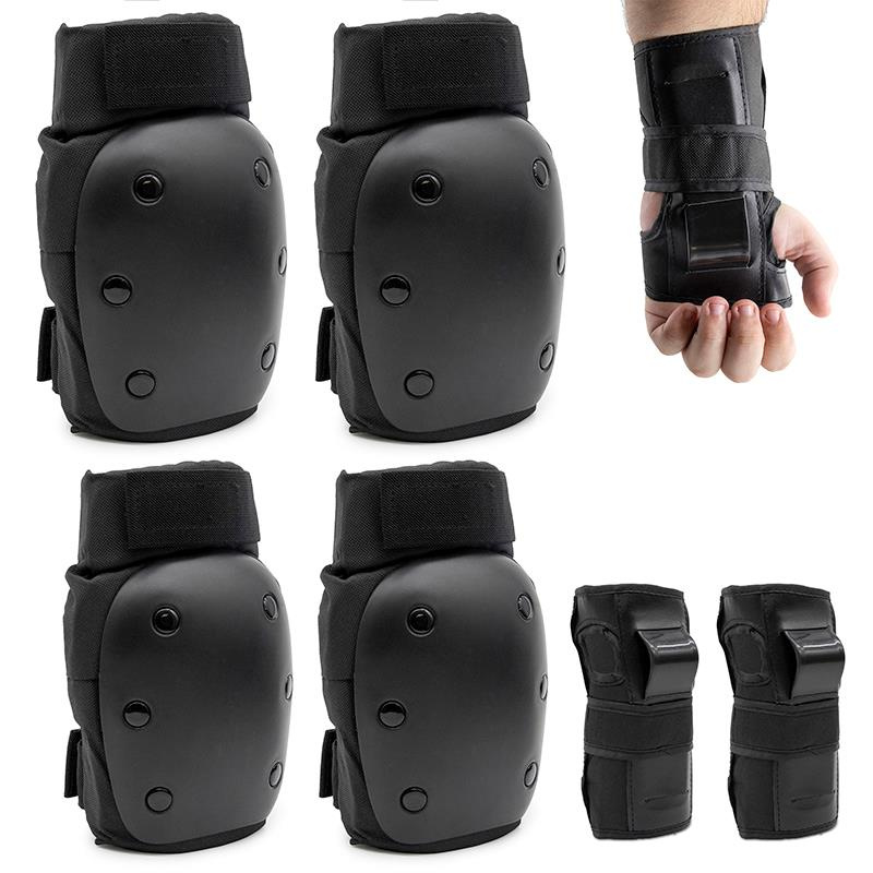 Joint protection kit M - Knee pads, Elbow pads, and Wrist guards