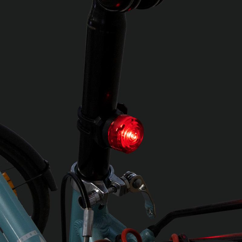 Rechargeable front and rear LED light set EWL001