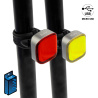 EWL004 Set de luces delantera y trasera recargable alta potencia