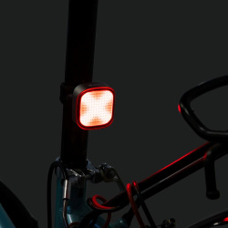 High power rechargeable front and rear light set EWL004
