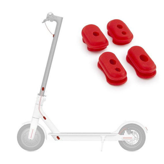 Set di Tappi in silicone Xiaomi - rosso