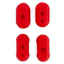 Juego de tapones de silicona Xiaomi - rojo