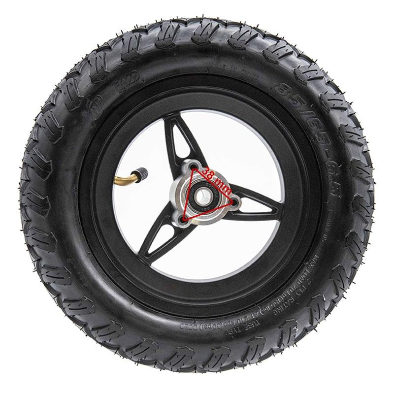 Jante avec pneu 6,5/B50mm avec pneu 85/65 pour Ecoxtrem