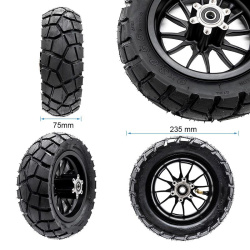 Front Wheel with Kukirin G2 Pro Tire (2024 Version)