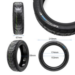 Neumático tubeless 70/50-6,1 EWHEEL PANTHERURBAN Con gel antipinchazos