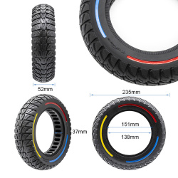Roue solide 10x2,125-6,1 [Cityneye] - tricolore