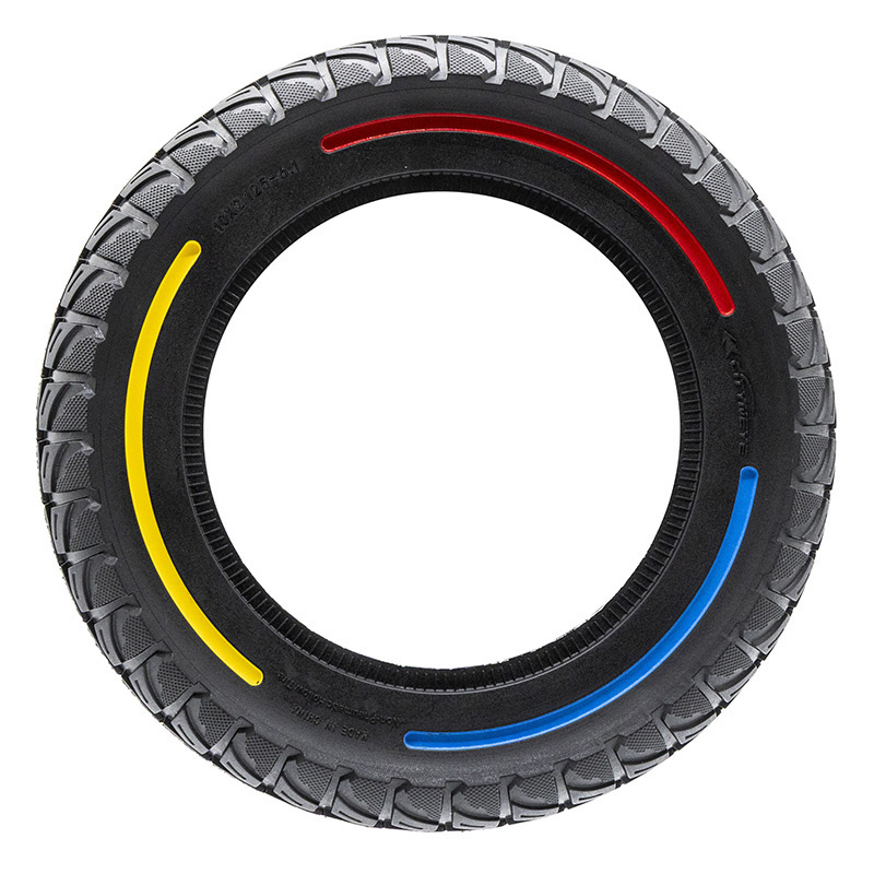 Roue solide 10x2,125-6,1 [Cityneye] - tricolore