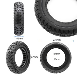 Rueda maciza 10x2,125-6,1 [Cityneye] - negro