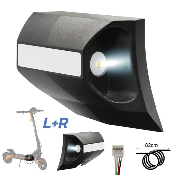 Kukirin G3 lichtmodule rechtsvoor (zonder logo)