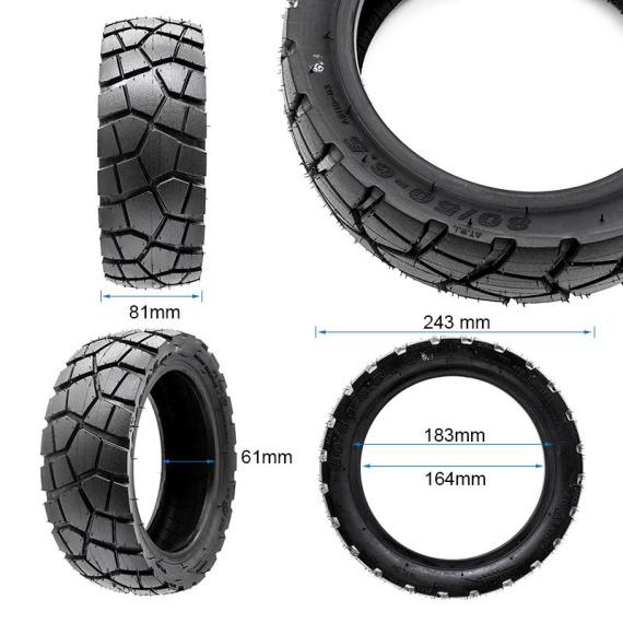 Pneumatico tubeless 80/50-6,5 [Aoxin]