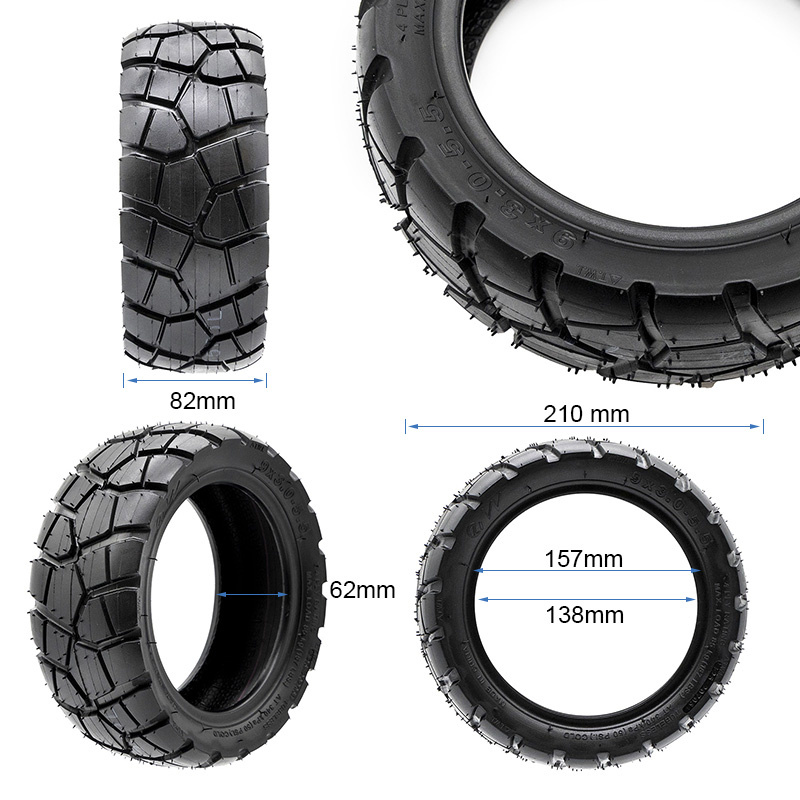 Pneu tubeless tout terrain 9x3-5 5 EWHEEL RHINOTRACK